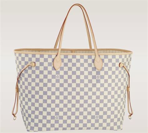 blue louis vuitton tote bag|Louis Vuitton checkered tote bag.